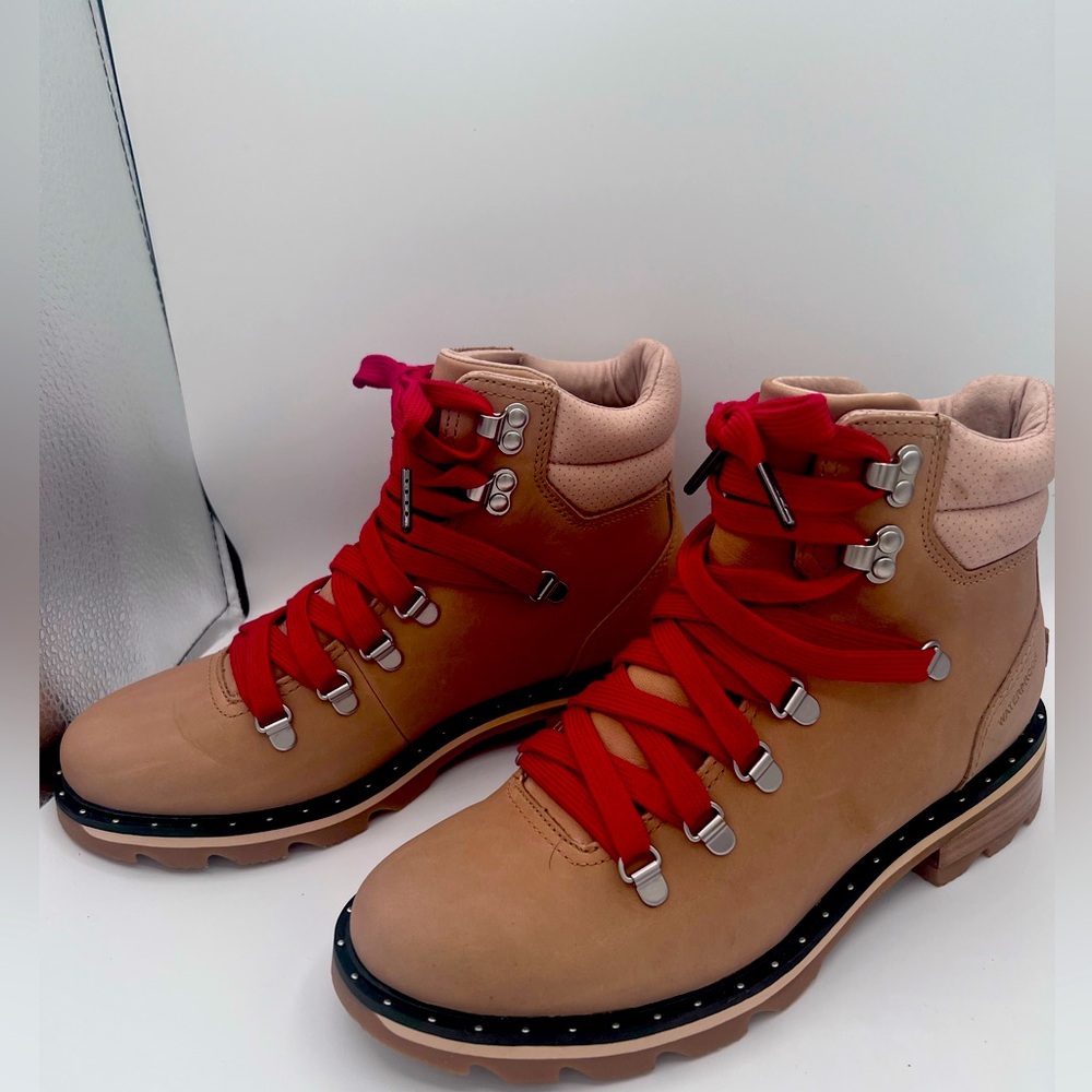 Mid-calf hiking boots